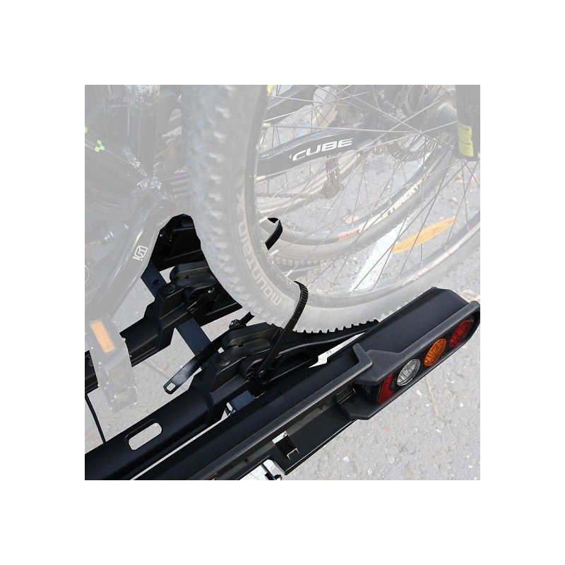 Porte-vélos Attelage 3 Vélos Pliable - Compatible EBikes Jusqu'à 29" - Sécurité Anti-vol - Neuf Avec Garantie 3 Ans