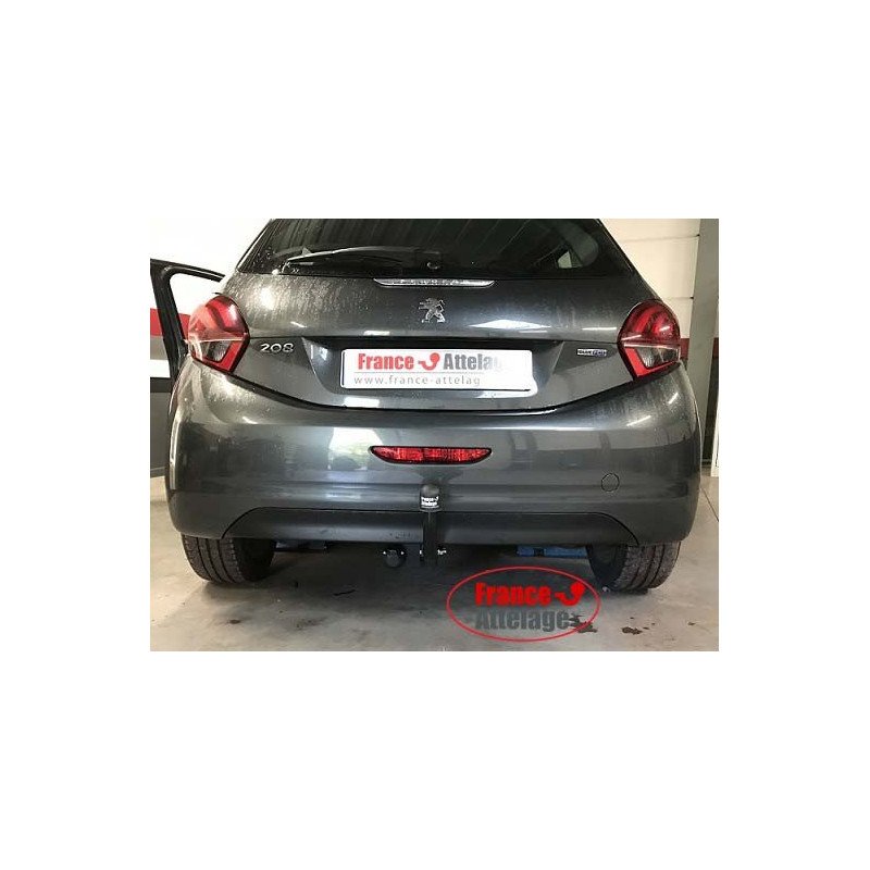 Attelage Rigide Fixe Pour Peugeot 208 (2019+) Avec Faisceau 13 Broches - Neuf Garantie 2 Ans