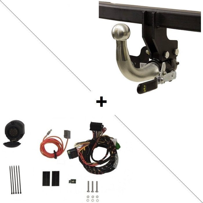 Attelage Mercedes GLB X248 motorisation électrique uniquement (01/2026-) RDSOH + Faisceau spécifique 13 broches ConWys