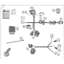 Faisceau équivalent constructeur 13 broches pour Audi A3 Cabriolet Type 8V (02/2014-06/2016)