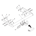 Attelage Volkswagen Transporter T6 Caravelle (07/2015-10/2019) RDSOH + Faisceau spécifique 13 broches AC