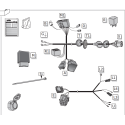 Faisceau équivalent constructeur 13 broches pour Volkswagen T-Cross Phase 1 (03/2019-02/2024)