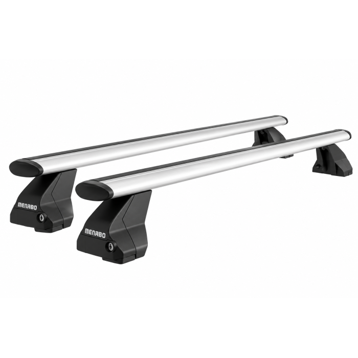 Barres de toit en aluminium pour Lexus NX 200T/300H (10/2014-08/2021) Menabo Omega Plus