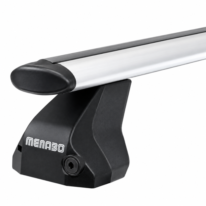 Barres de toit en aluminium pour Citroën Nemo (02/2008-) Menabo Omega Plus