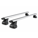Barres de toit en aluminium pour Citroën Nemo (02/2008-) Menabo Omega Plus